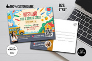 Back to School Postcard for Realtor, a Print Template by CreativeVinesStore (Thumbnail 1 of 8)