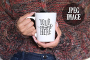 CHERRY NOIR Feminine Mug Mockup, a Product Mockup by Cherry Noir Design (Thumbnail 1 of 4)