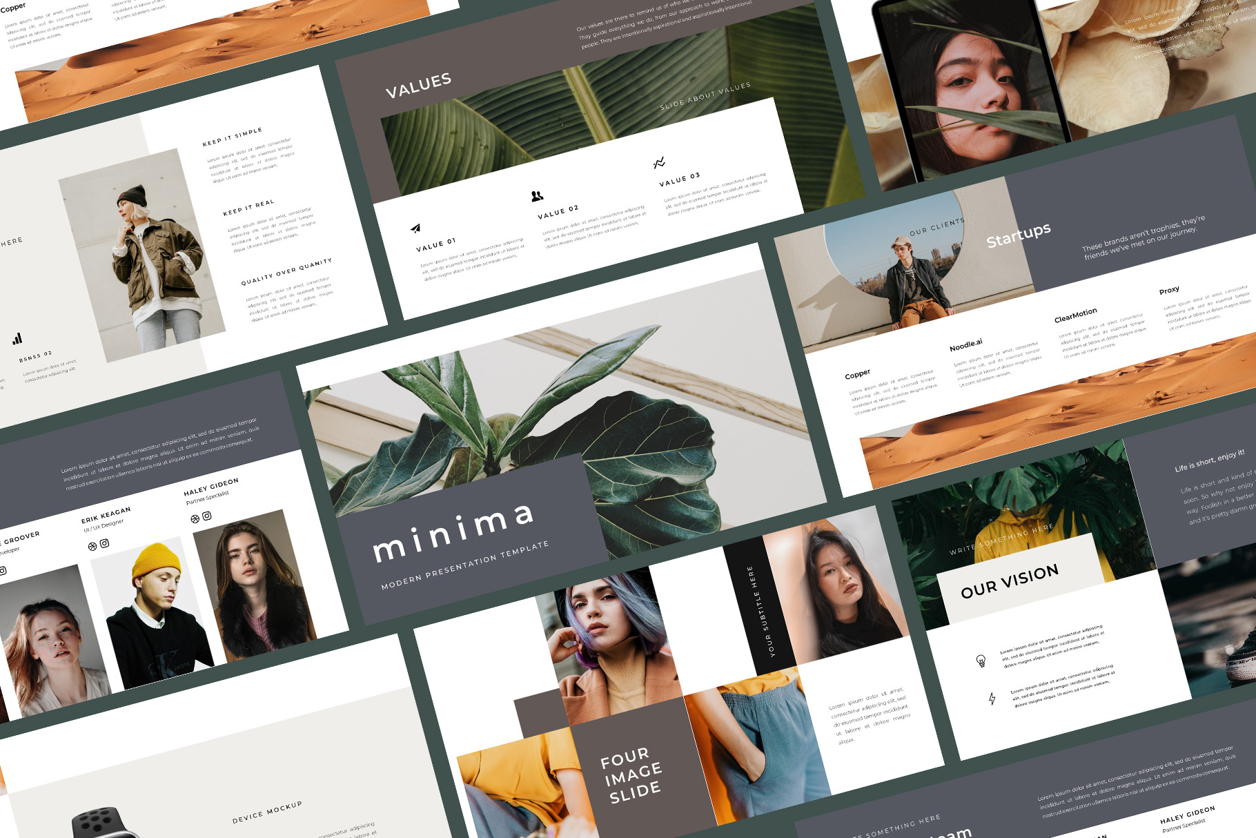 Minima - PowerPoint Template, a Presentation Template by Bervisual