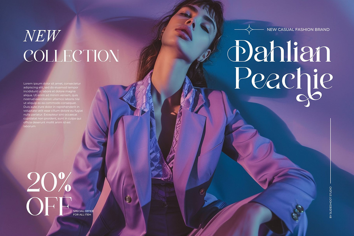 Reafin || Modern Elegant Serif Font, a Serif Font by Idea Studio (Photo 8 of 10)