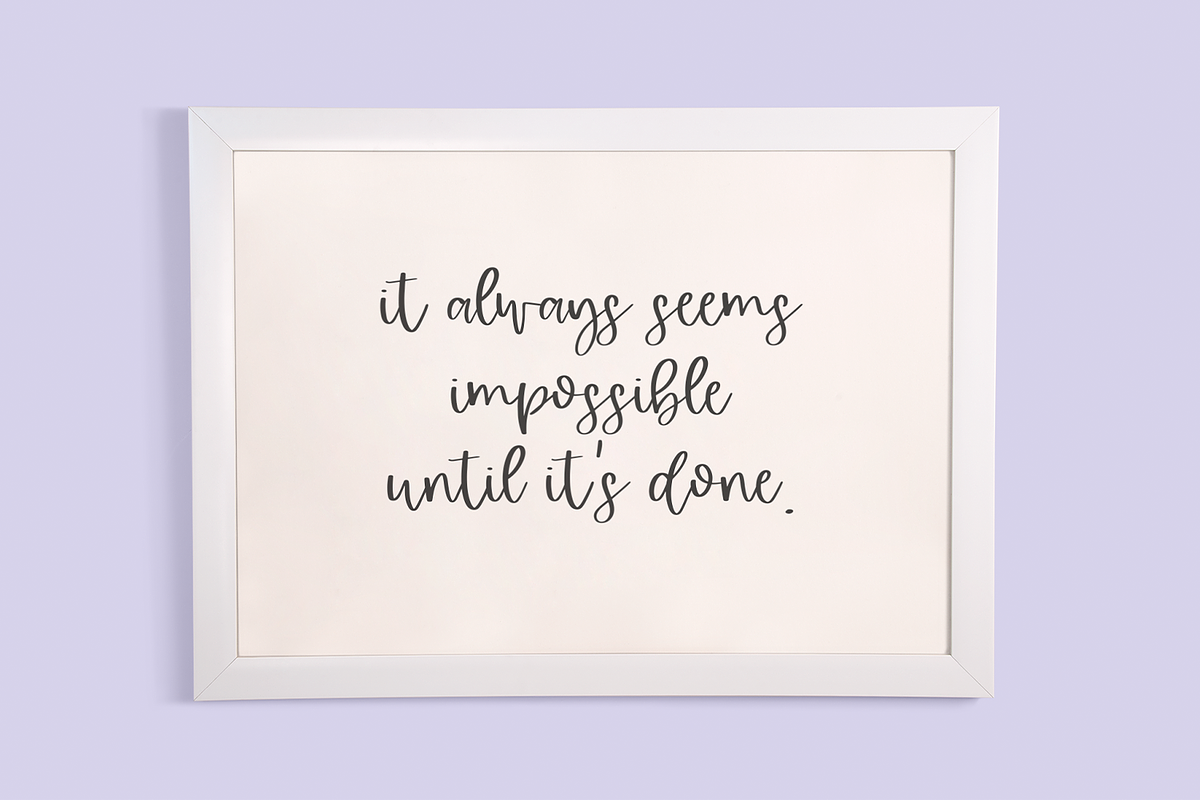Hypnotic Script, a Handwritten Font by Beck McCormick (Photo 6 of 10)