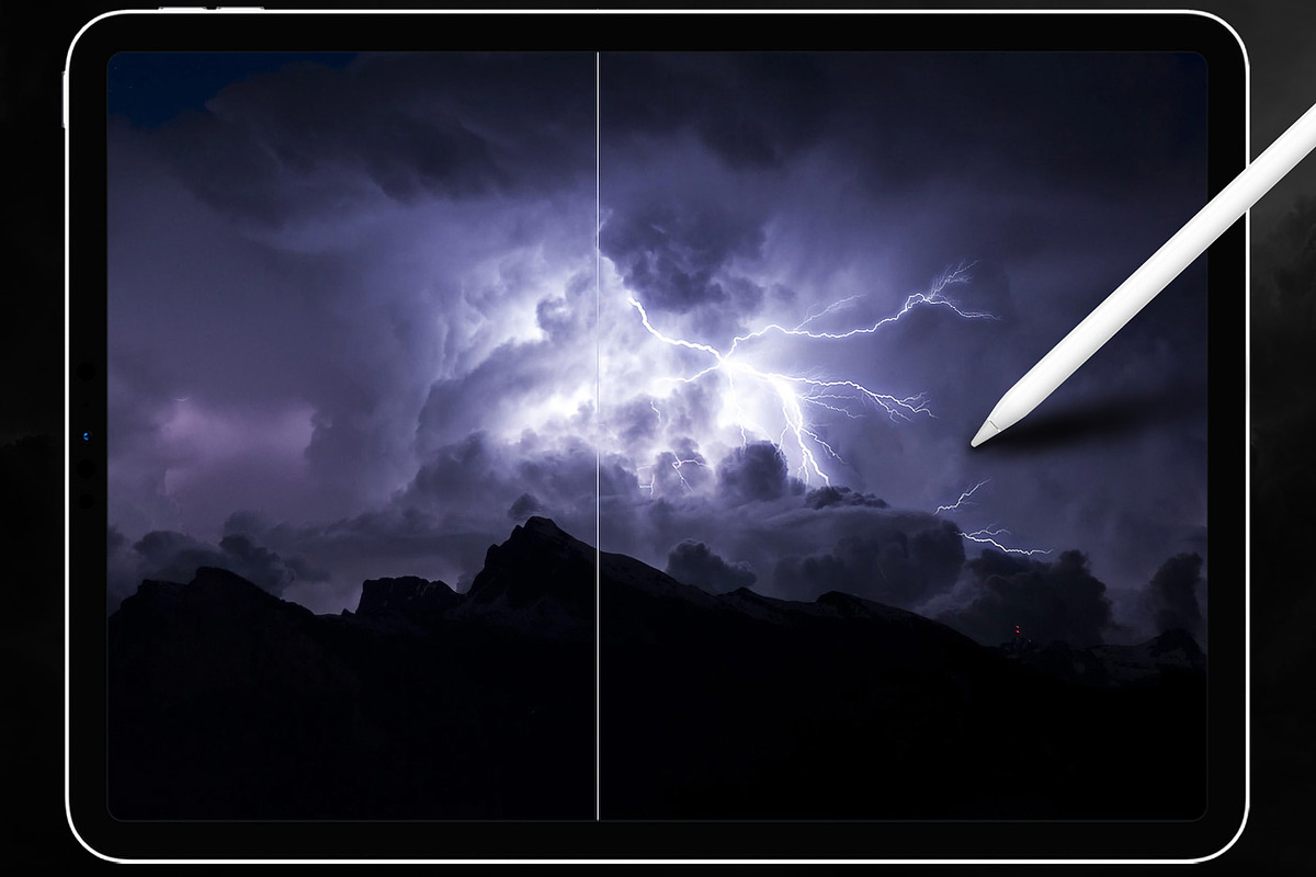 150 Lightning Procreate Brushes, a Brush Add-On by ArtistMef (Photo 7 of 8)