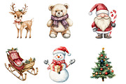 Neutral Christmas Clipart Png, an Illustration by SinaCreation (Thumbnail 3 of 7)