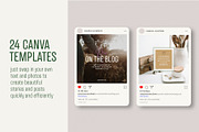 Eco Aesthetic Social Templates, a Social Media Template by Stacey Shaller (Thumbnail 3 of 7)