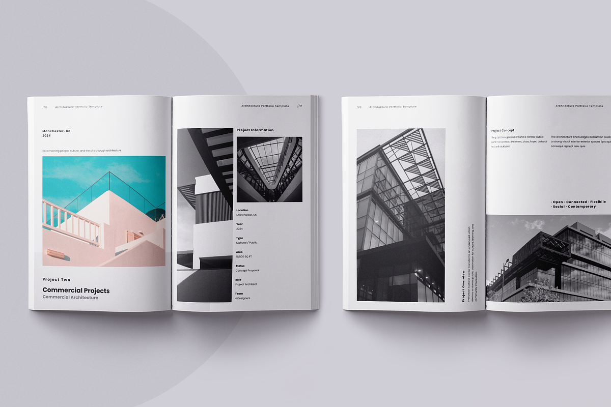Architecture Portfolio, a Brochure Template by ArtisticLand (Photo 7 of 12)