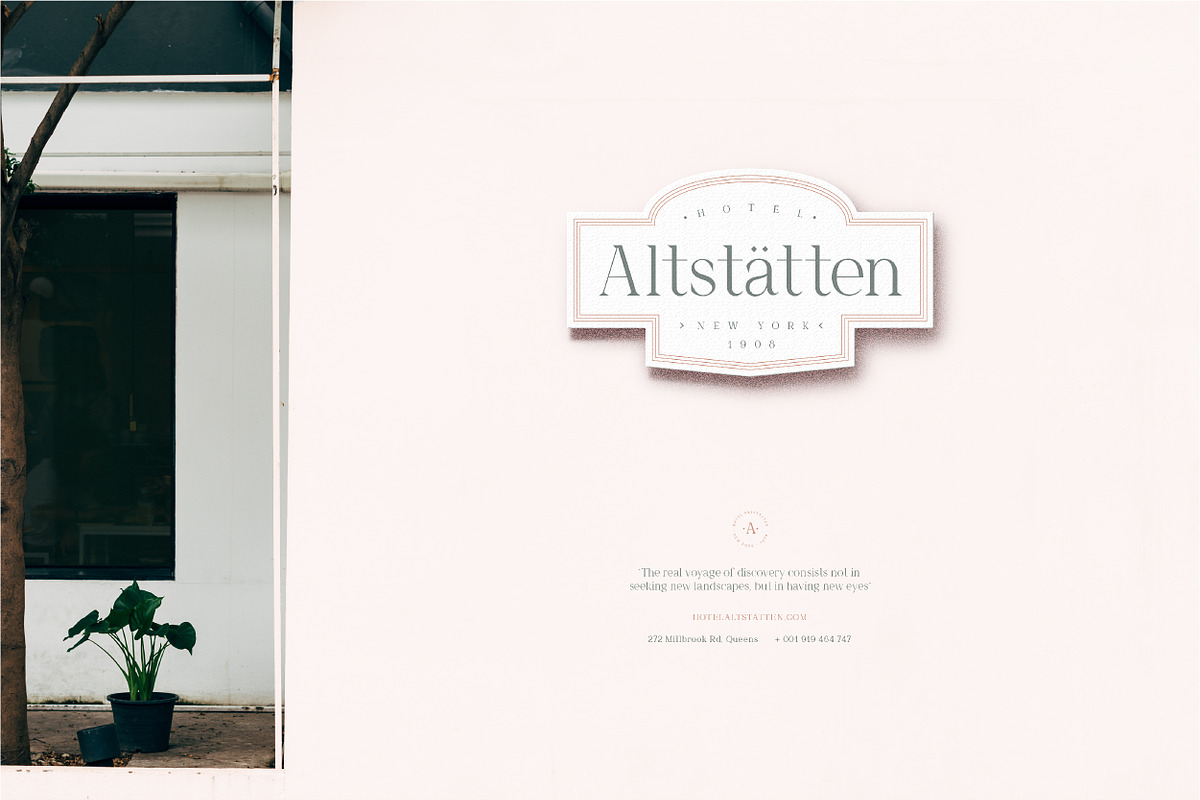 Altstatten Hotel Logo / Branding Kit, a Branding & Logo Template by Harmonais Visual (Photo 15 of 18)