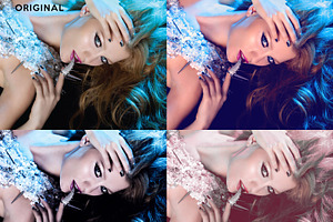 Set 3. 34 Photoshop Lighting Actions