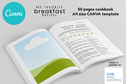 Canva Breakfast A4 Cookbook Template, a Magazine Template by DeLaGranSiete (Thumbnail 8 of 10)
