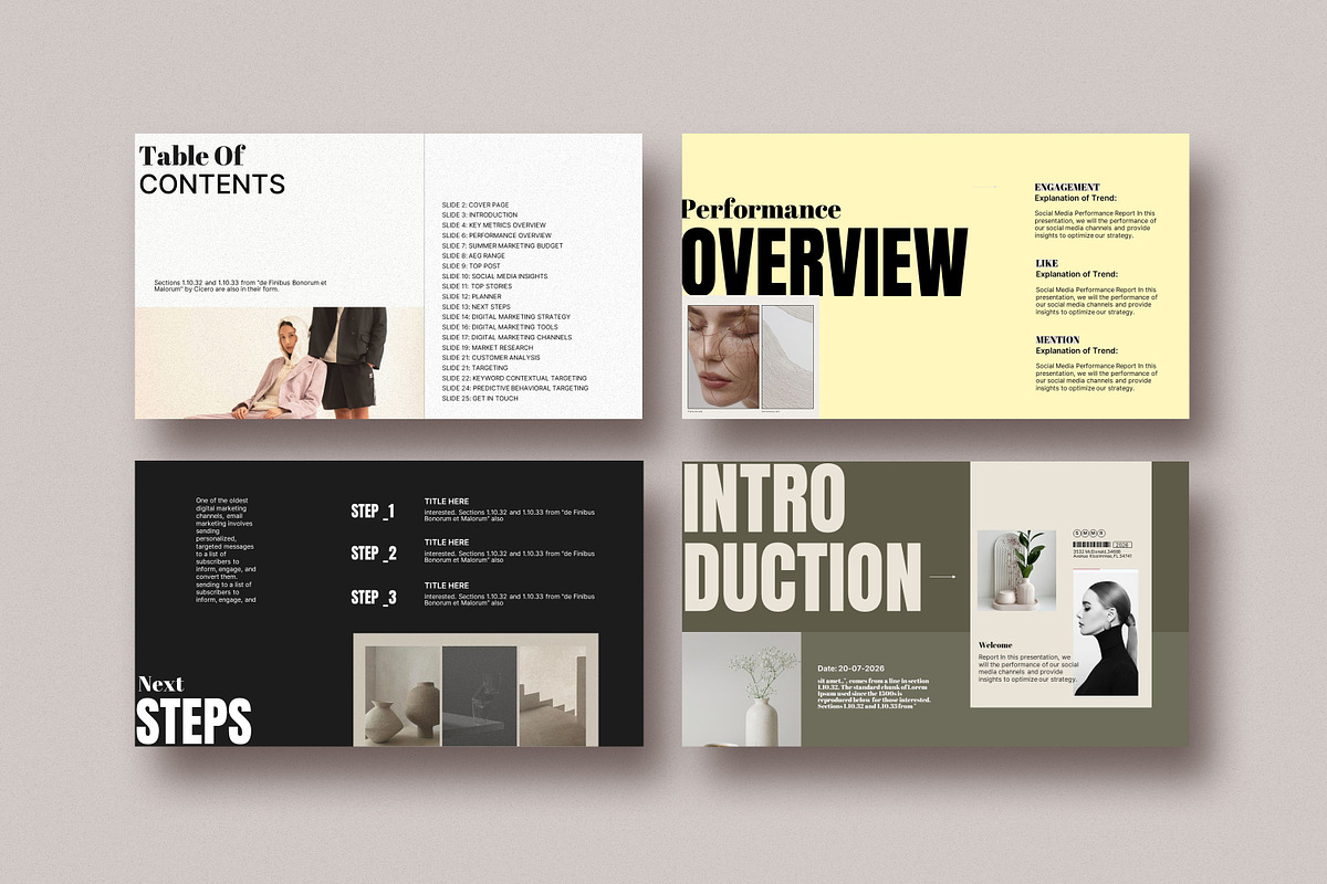 Digital Marketing Strategy Template, a Presentation Template by Studio Industry (Photo 6 of 10)