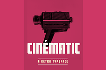 Cinematic retro sans (12 fonts)