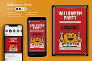Jekoma - Halloween Party Flyer Set, a Flyer Template by Attype (Thumbnail 1 of 5)