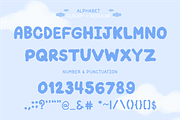 Cloudy - Cute Decorative Font, a Symbol Font by Kanink Studio (Thumbnail 12 of 15)
