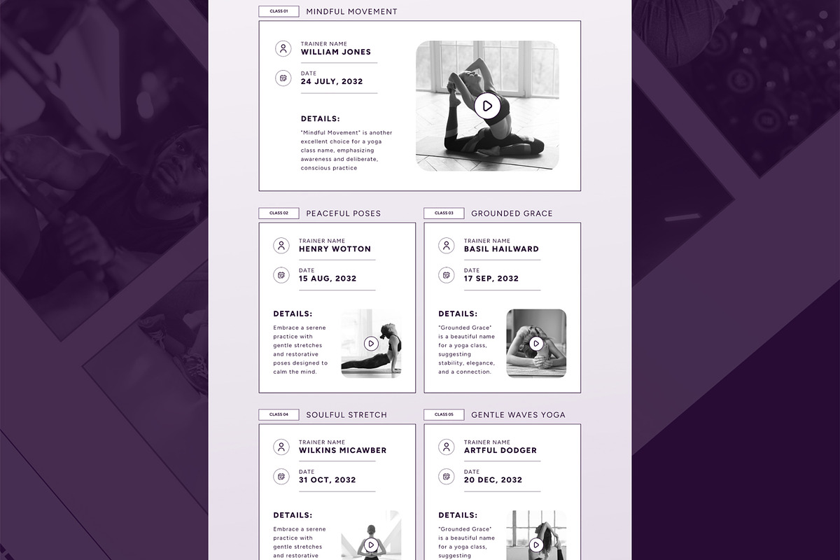 Fitness Landing Page Template, an UI Kit Template by CreativeShaper (Photo 3 of 6)