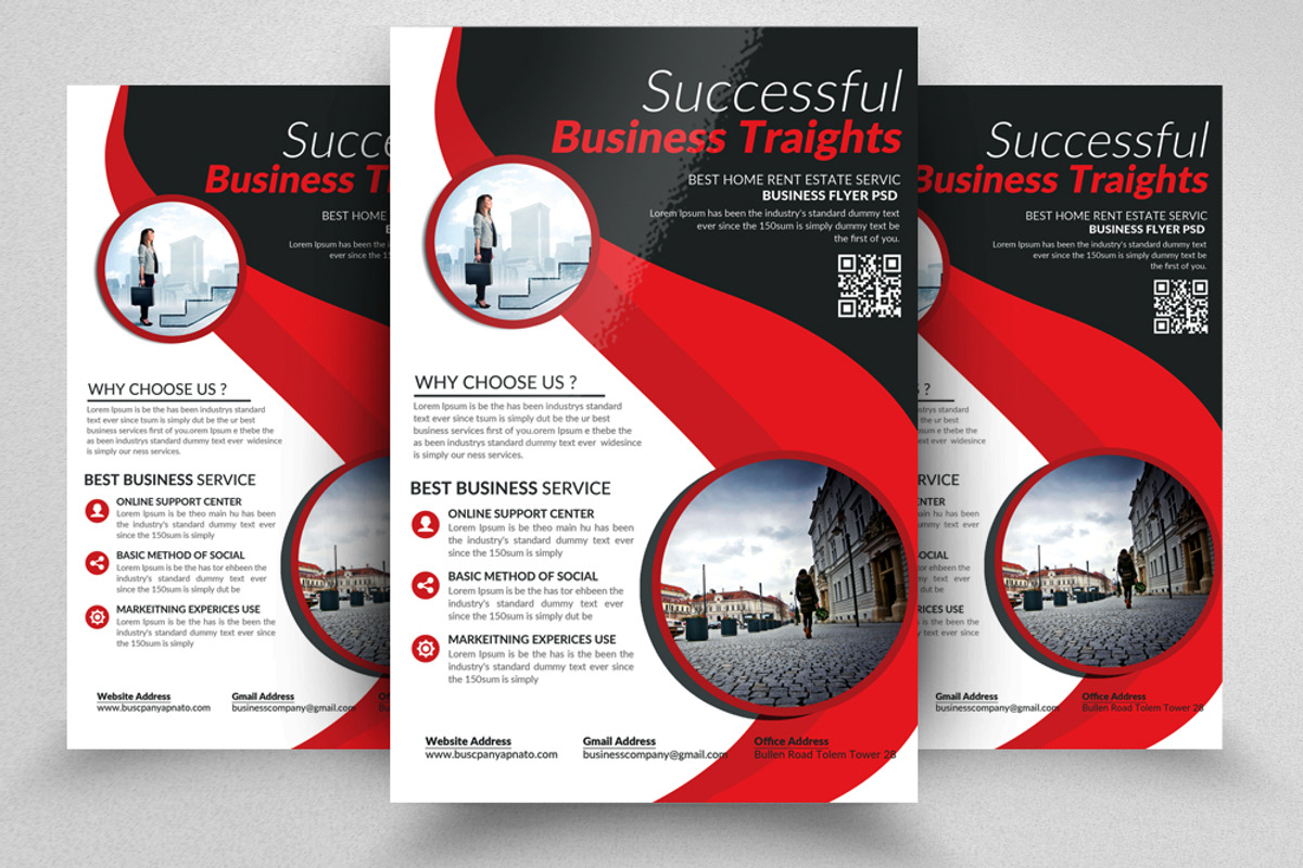 100 Business Flyers Mega Bundle, a Flyer Template by Design Up (Photo 58 of 100)