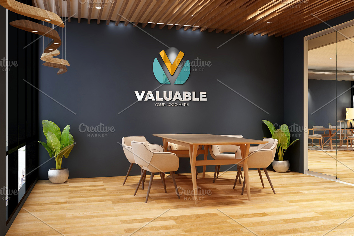 PSD Minimalist Office Logo Mockup, a Product Mockup by Ayy (Photo 9 of 23)
