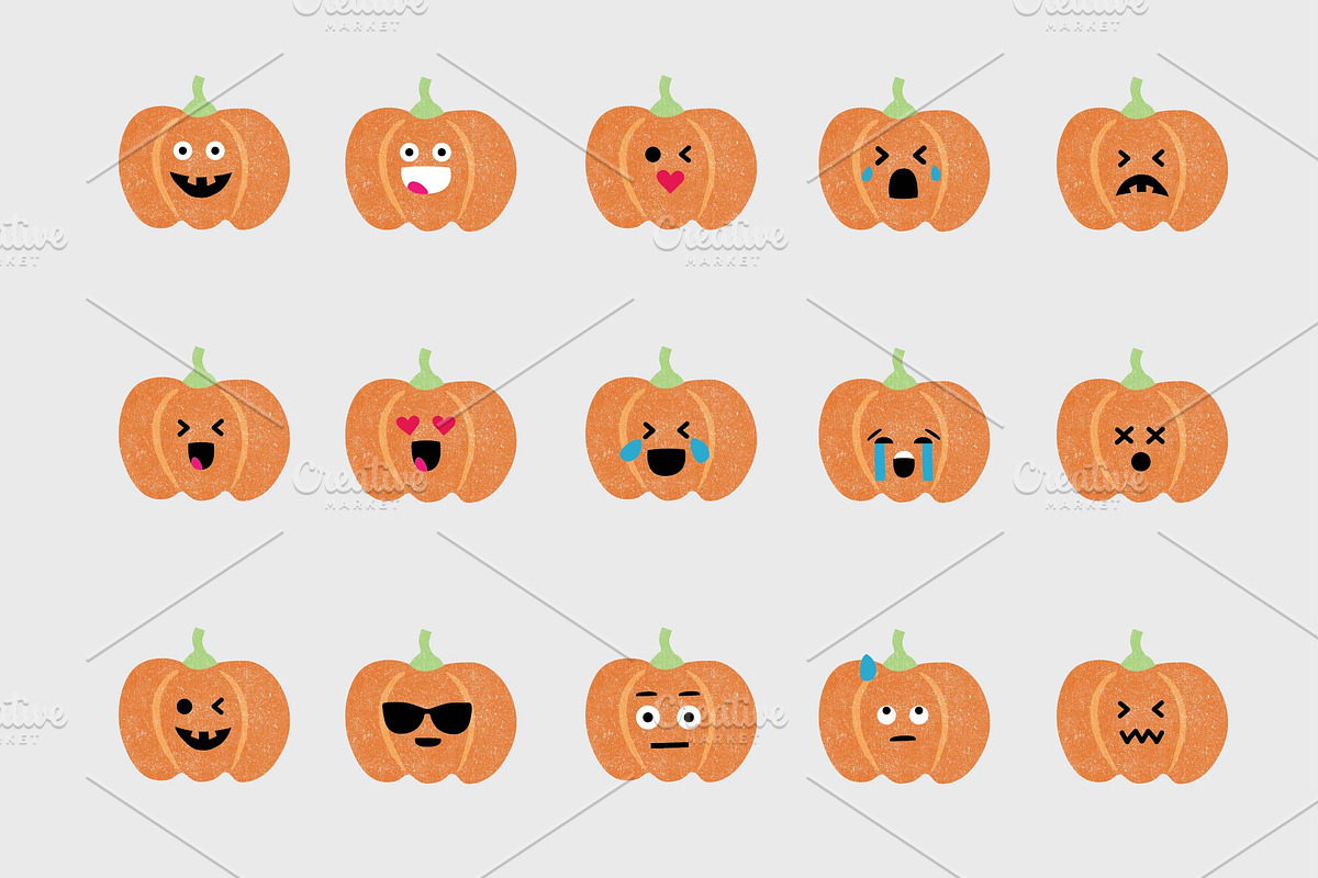Halloween Emojis MegaPack, an Emoji Icon by Kanga & Moose (Photo 6 of 6)