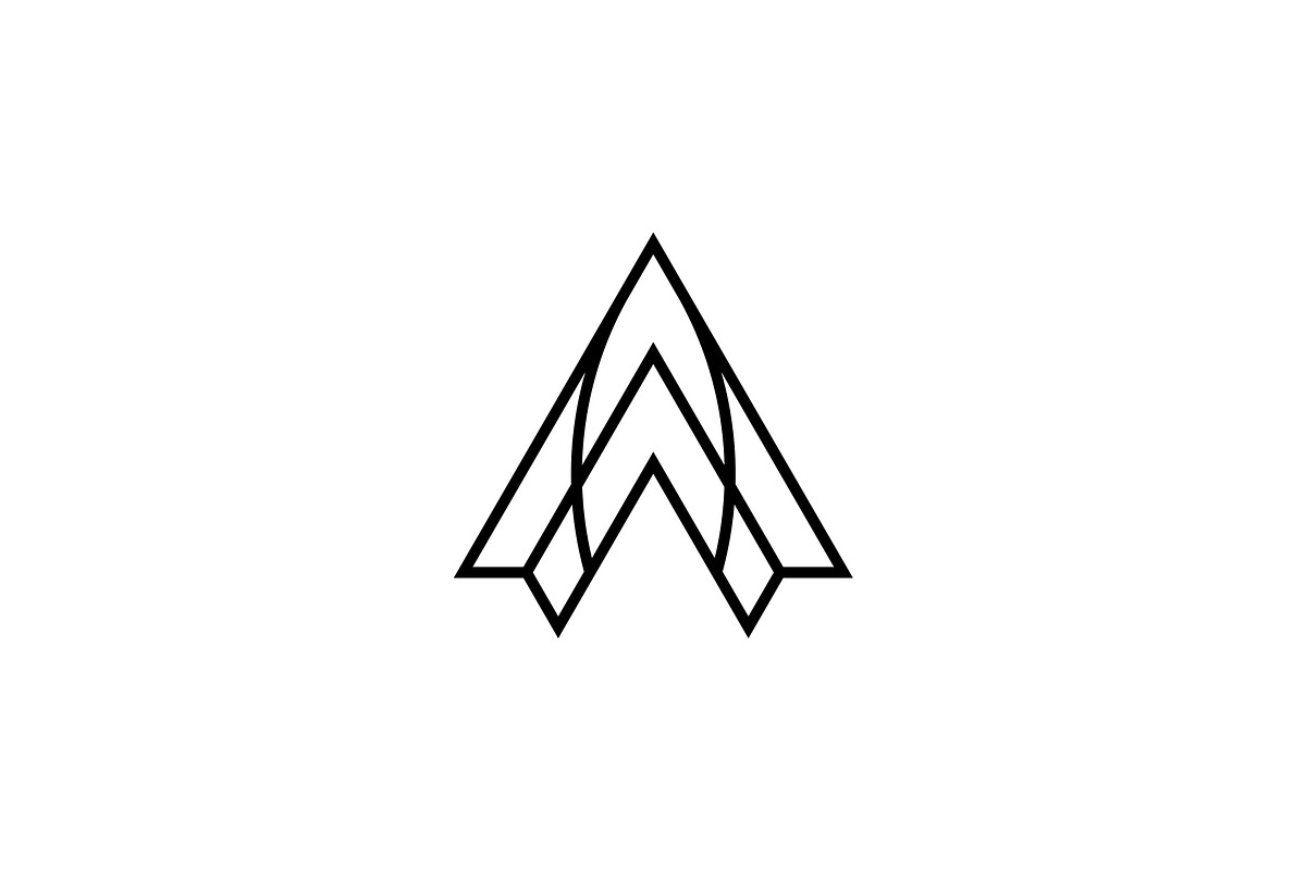 Geometric Luxury Letter A Logo, a Branding & Logo Template by Luxury Logos (Photo 3 of 4)