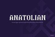Anatolian, a Sans Serif Font by Artegra (Thumbnail 1 of 10)