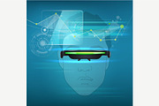 VR and AR Big Set, an Object Illustration by Zonda (Thumbnail 12 of 33)