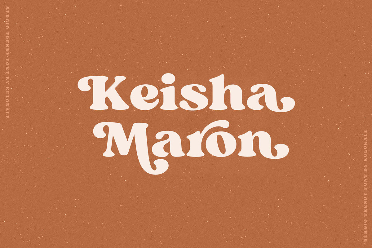 Sergio Trendy - Modern Serif Font, a Serif Font by Kulokale (Photo 9 of 15)