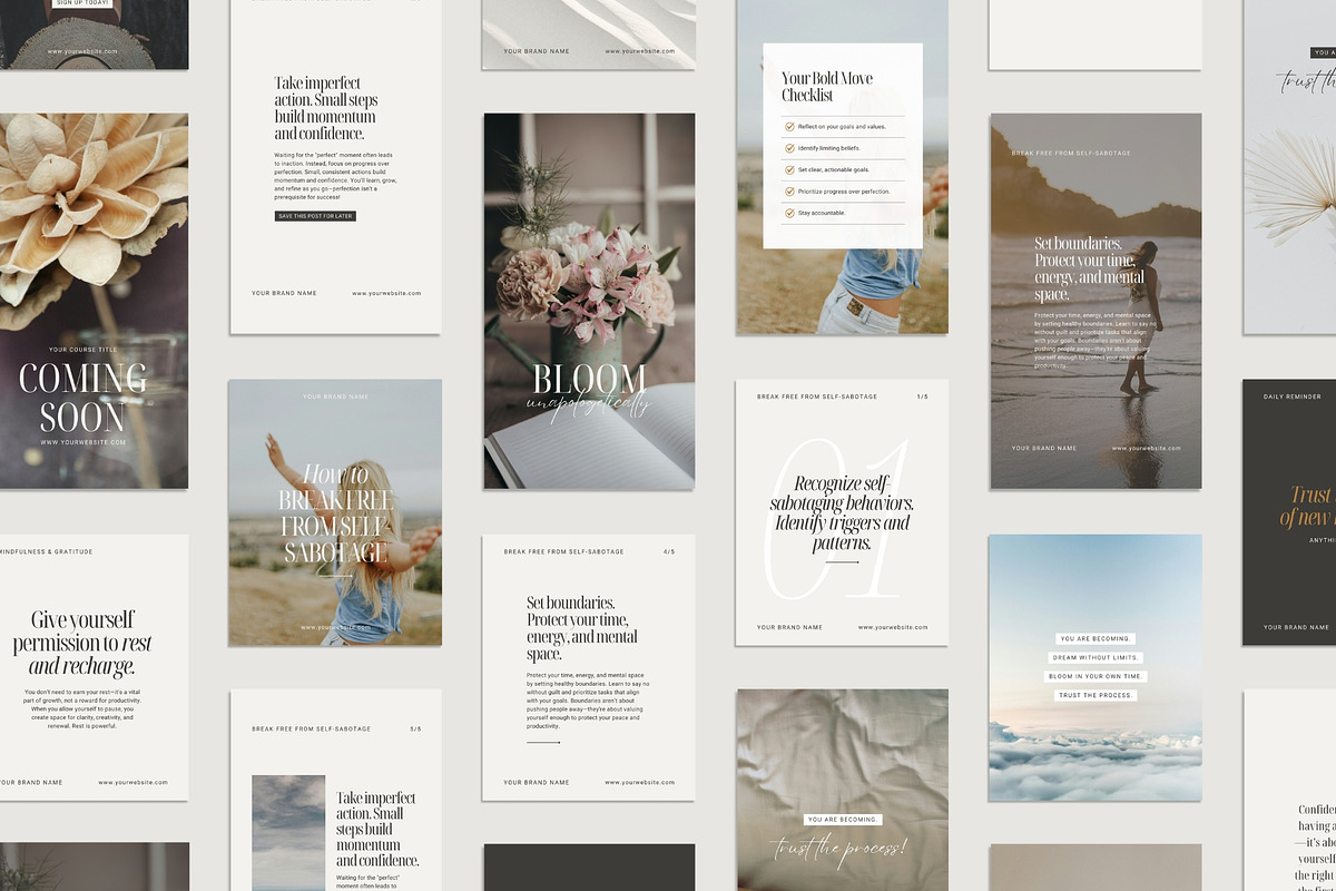 Canva Templates Social Media Posts, a Social Media Template by DESIGN BY nube (Photo 3 of 10)