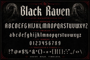 Black Raven, a Blackletter Font by Wow Magic (Thumbnail 4 of 4)