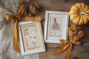 Cottagecore Autumn Club clipart set, a Seasonal Illustration by Cute Atelier (Thumbnail 5 of 12)