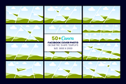 Canva Frame Facebook Cover Templates, a Mockup by Waliullah Solutions (Thumbnail 1 of 6)
