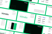 Homdio - Brand Guidelines Template, a Branding & Logo Template by Hamdi Designs (Thumbnail 2 of 9)