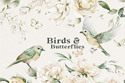 Watercolor White Flowers Collection, a Decorative Illustration by Damian Roh (Thumbnail 10 of 16)