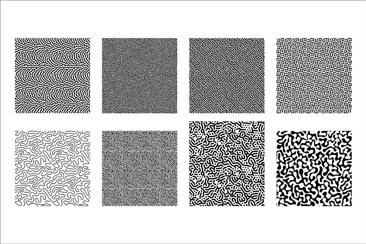 absract handdrawn seamless pattern, a Pattern Graphic by Brainware Graphic (Photo 5 of 5)