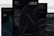 Flyer template A4 Net Shape, a Flyer Template by Zebra-Finch (Thumbnail 1 of 2)
