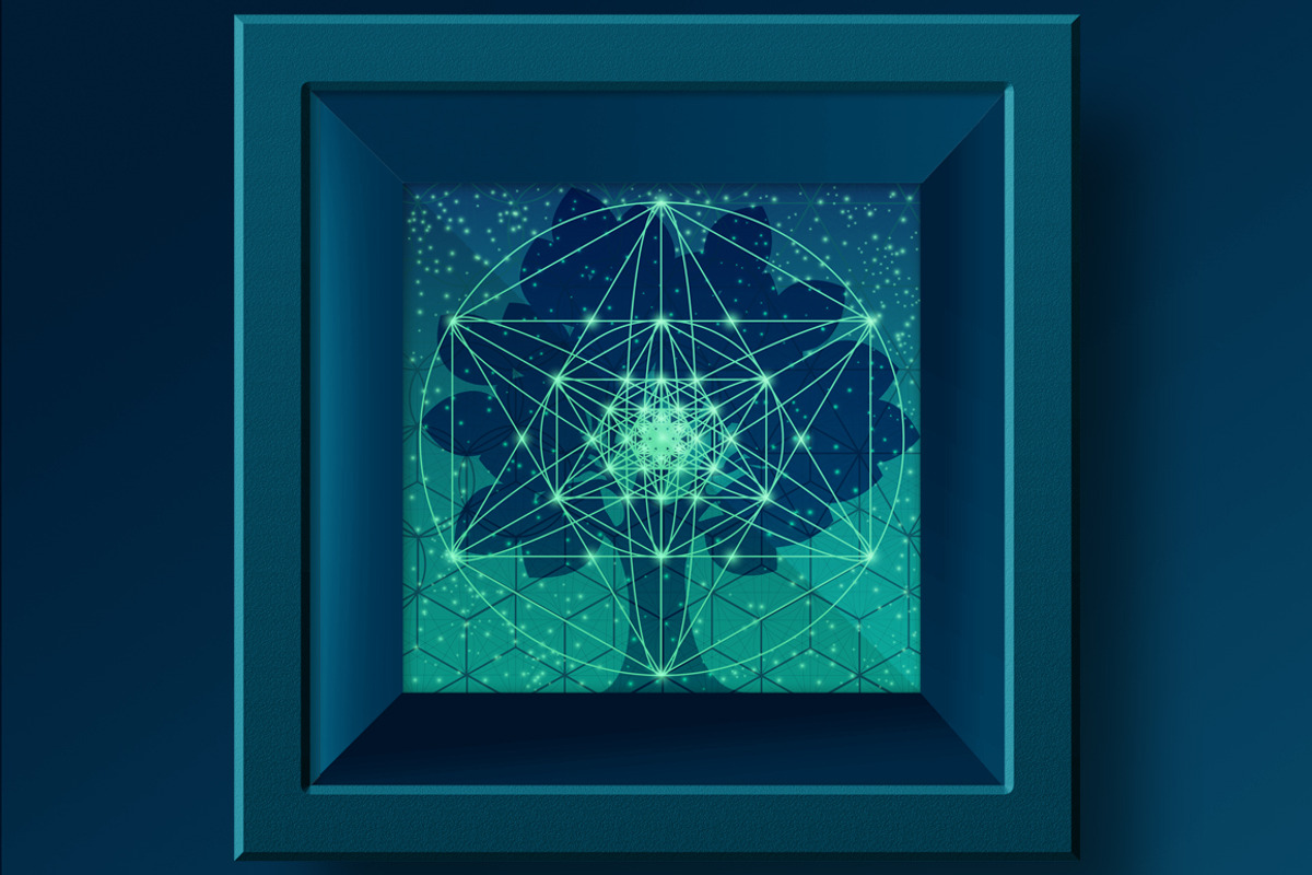 {Sacred Geometry} The Tree of Life, an Illustration by ekaart (Photo 3 of 7)