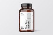 Vitamin & Supplement Bottle Mockup, a Cups & Container Mockup by Mockupdaddy (Thumbnail 20 of 28)