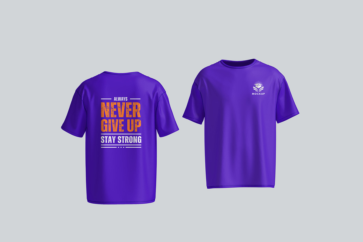 High Quality T-Shirt Mockup, a Shirt Mockup by safrizalstudio (Photo 5 of 5)