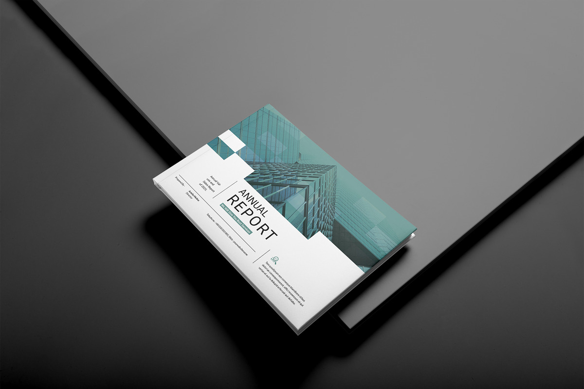 Annual Report Template Landscape preview 2