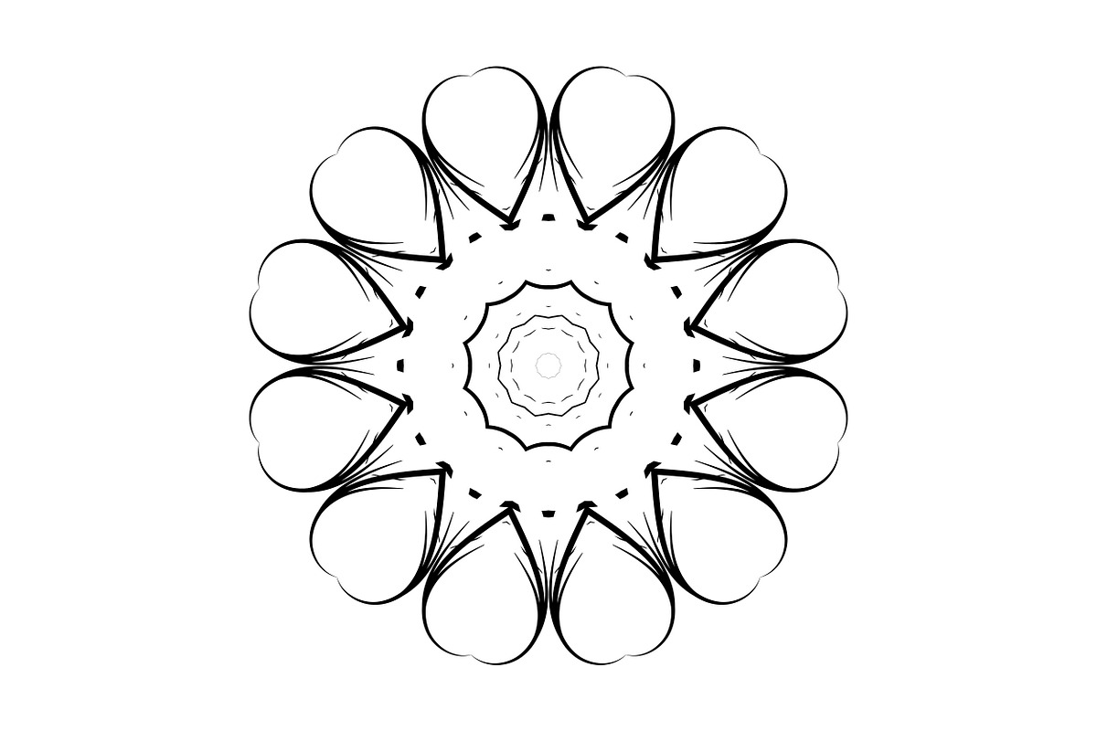 Premium Mandala Illustration Pack, a Decorative Illustration by NJ Himel (Photo 75 of 101)