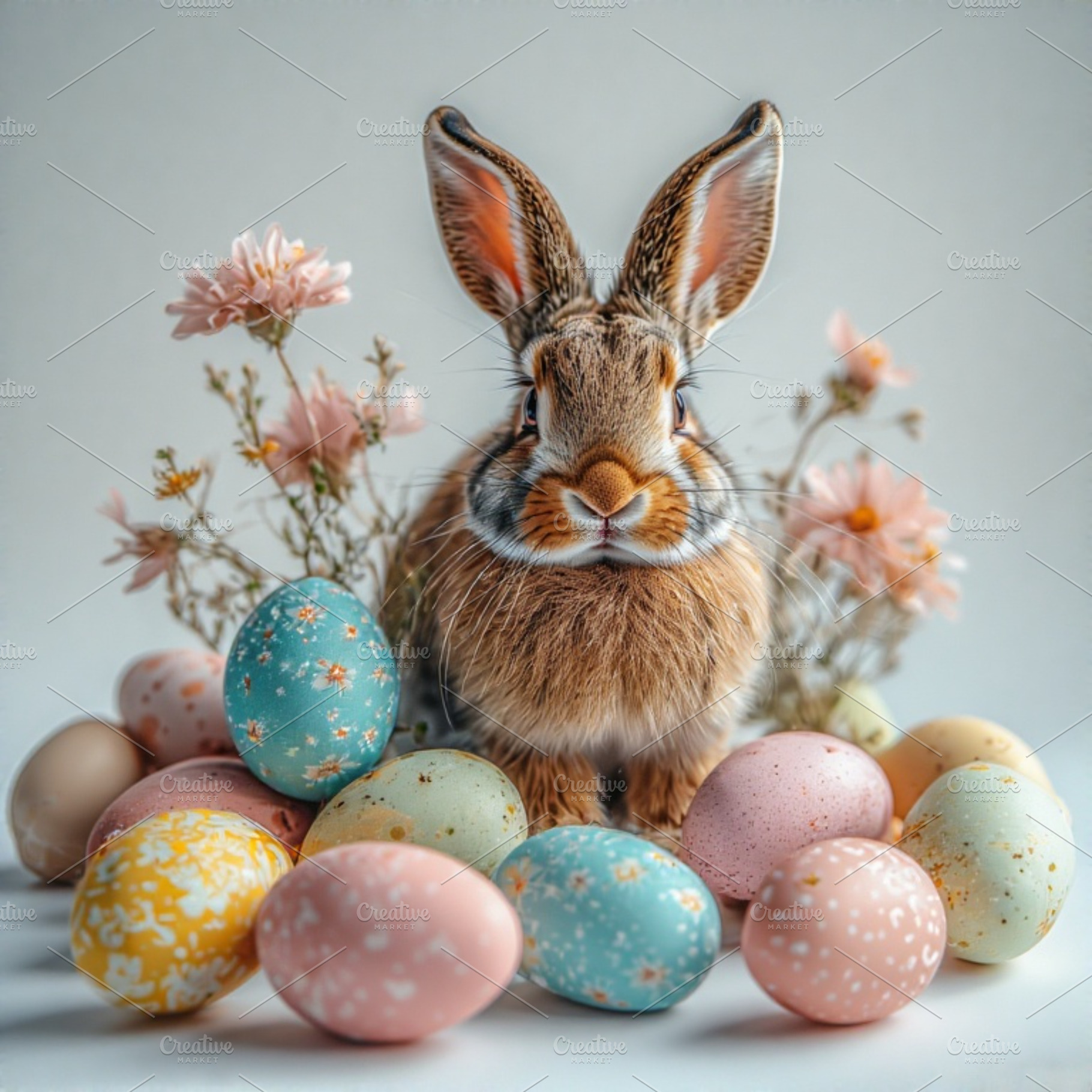 Pastel Eggs Easter Bunny image, a Holiday Photo by ComfortQ