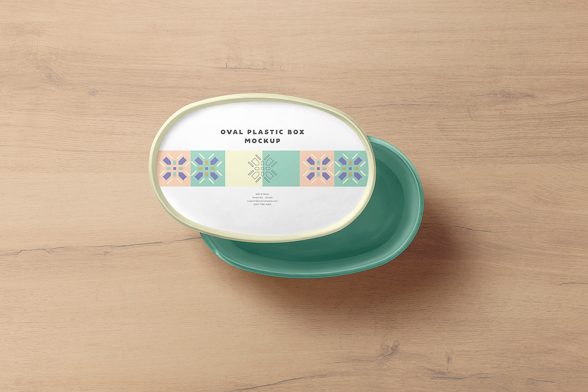 Plastic Container Mockup, a Product Mockup by PixelVoyager (Photo 5 of 6)