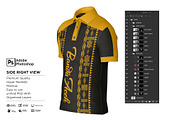 Polo T-Shirt Short Arm Mockup, a Shirt Mockup by Nanggroe Scripting (Thumbnail 7 of 9)