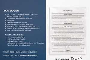 Professional ATS Ready CV Template