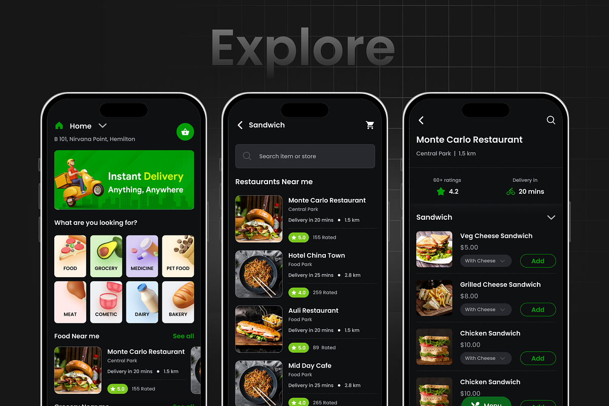 All in One Delivery App | DeliQuick preview 3