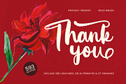 Ghatyna Bold Brush Font, a Script Font by Letterena Studios Script (Thumbnail 20 of 20)
