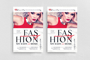 Fashion Runway Flyer Template