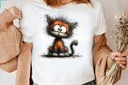 Fluffy Kitten Clipart PNG, an Illustration by CreationArt (Thumbnail 6 of 7)