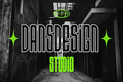 Wea Therby Futuristic Technology Y2k, a Sans Serif Font by dansdesign (Thumbnail 9 of 9)