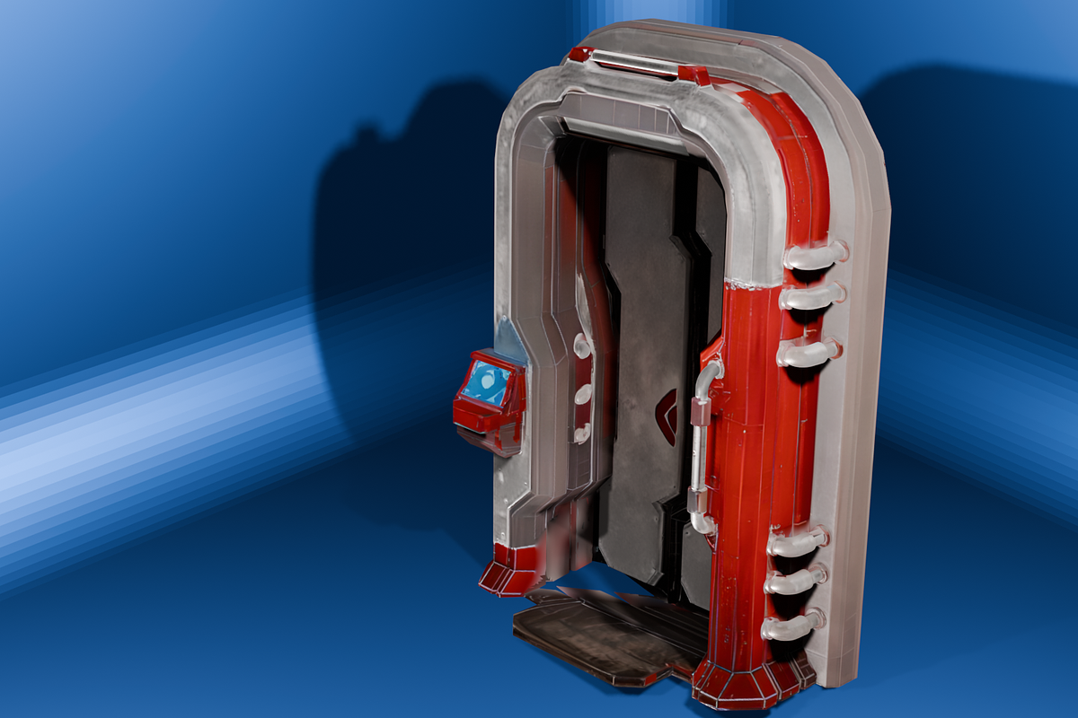 Quantum Rift Door, an Architecture 3D Model by Temer (Photo 3 of 11)