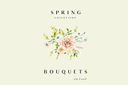 SPRING collection - watercolor set, a Decorative Illustration by Youksy (Thumbnail 2 of 9)