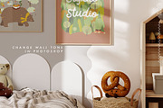 COOKIE | kids room frame mockup, a Household Mockup by Stykke Studio (Thumbnail 2 of 9)