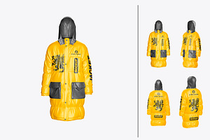 Down Jacket Mockup